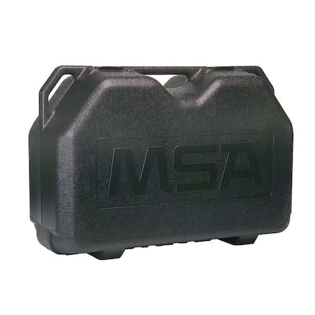 Msa Safety Hard Carrying Case, Black, Polyethylene 492435