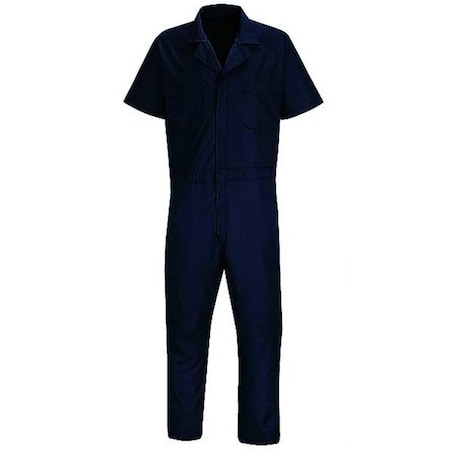 Vf Workwear CP40 Short Sleeve Coverall, Cotton/Polyester, 5