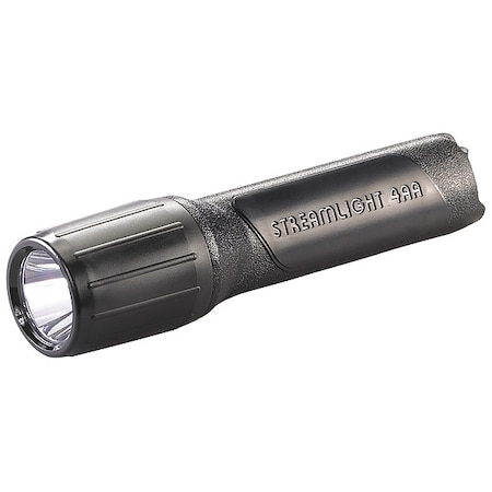 Streamlight 4AA ProPolymer Lux Flashlight, Led Black Industrial Handheld Flashlight, 100 lm 68344