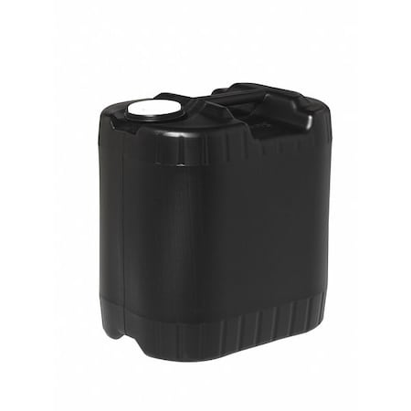 Zoro Select Closed Head Pail, HDPE 3109 BLACK