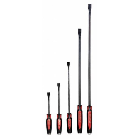 Craftsman Pry Bar Set, Chrome Plated Tempered Steel 9-47410