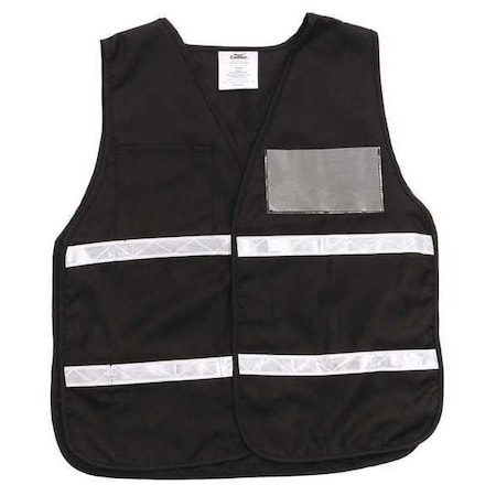 Condor Safety Vest, Black, Universal 8RT55
