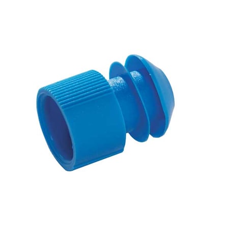 DYNALON TestTube Stopper, 11-13mm, Blue, Pk1000 276145-000B