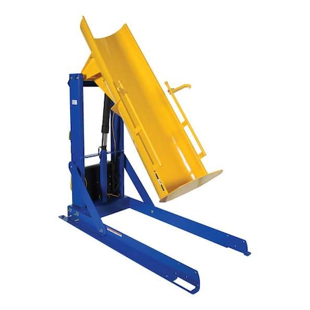 Vestil Drum Dumper, 72 In H, 750 lb.Cap HDD-72-7-S