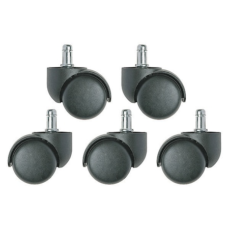Bevco Dual Wheel Carpet Casters, PK5 3850/5
