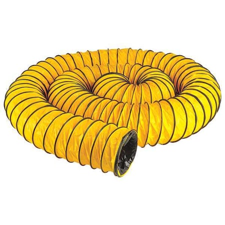 Ecko Vent Duct, 12 In Dia. x 33 ft, Ylw FDT-30534010BB