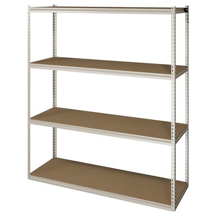 Tennsco Boltless Shelving Starter, 60x36, 4 Shelf ZV7-6036S-4D SAND