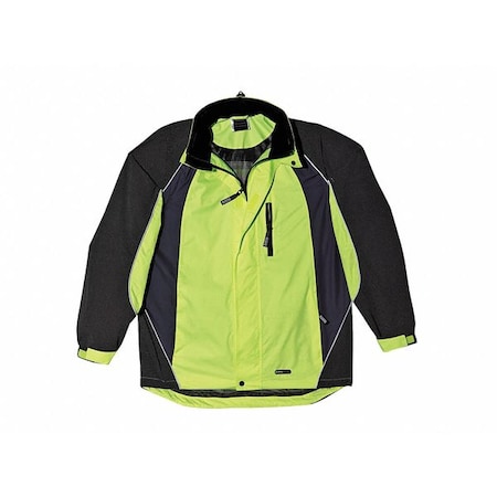 Illuminite Men's Squall Jacket, Polyester with PTFE Coating, Black, M 9000-M BLACK