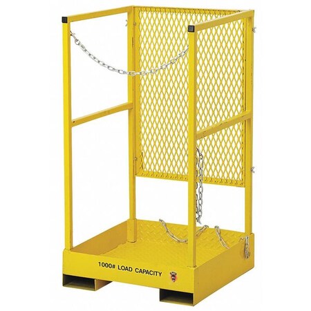 Zoro Select Liftable Work Platform, Fork Lift, Stl MP-12
