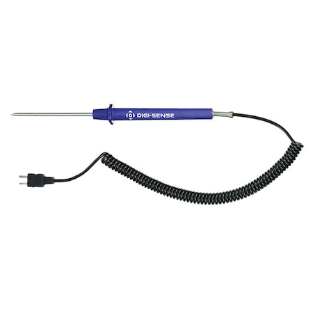 Oakton Temperature Probe, Mini Plug, Type J WD-08517-65