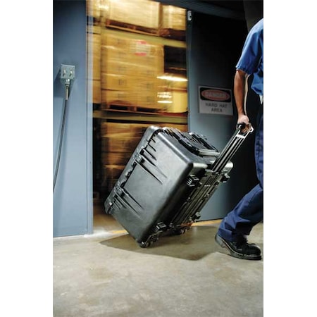 Pelican Black Protective Case, 27"L x 27-1/2"W x 16.3"D 1640
