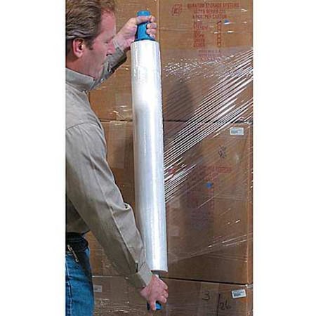 Goodwrappers Stretch Wrap, 30" W x 1000 ft. L, 70 ga, Cast Style, Clear, Standard Duty 15A840