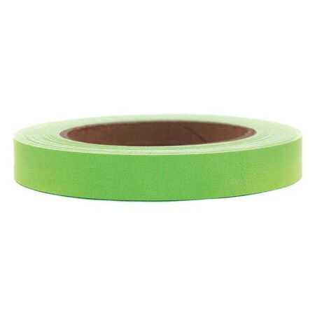 Roll Products Masking Tape, 3/4 in W x 60 yd L, 6 mil Thick, Green, Rubber Adhesive 23022G