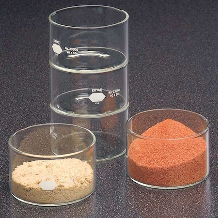 Kimble Kimax Crystallizing Dish, 340mL, PK18 23000-10050