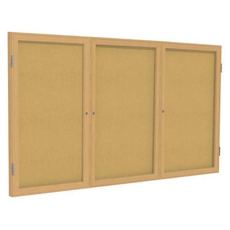 Ghent Message Center 48"H x 96"W, Natural PW34896K