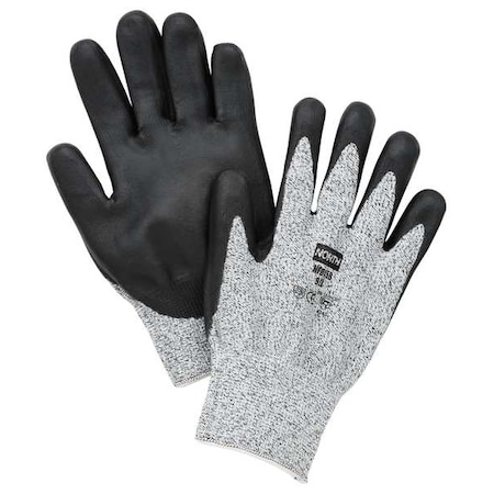 North Cut Resistant Coated Gloves, Cut Level 2 , Nitrile , Smooth , L 1 PR NFD15B/9L