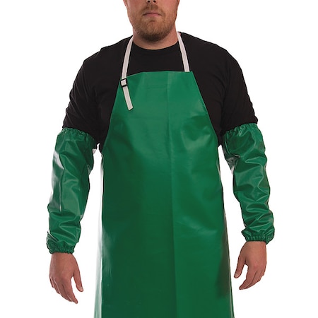 Tingley SAFETYFLEX Chemical Resistant Sleeves, 18 in Length, 17 mil Thick, Welded Seam, Green, 1 PR S41108