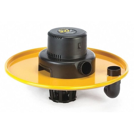 Shop-Vac Industrial/Commercial Drum-Top Vacuum Head, 1-1/2" Hose Dia., 109 cfm 970-06-10