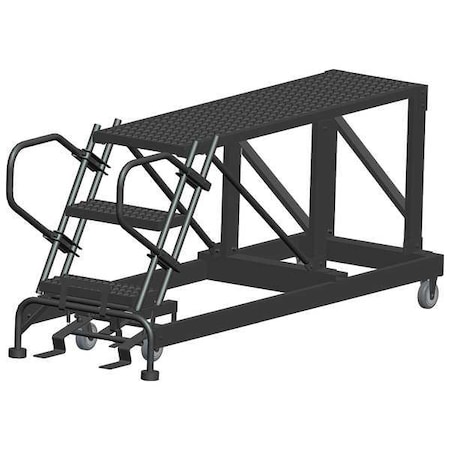 Ballymore Roll Work Platform, Steel, Single, 30 In.H SNR3-2460