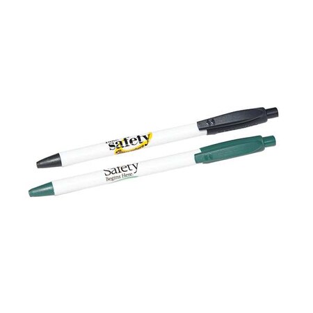 Quality Resource Group Pen, Take Safety Everywhere, Blk/Wh, PK5 31835