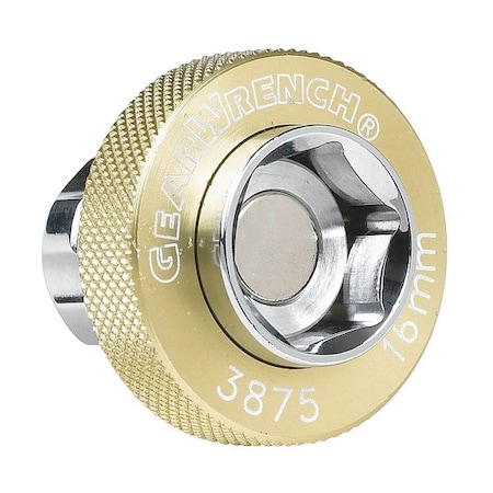 Gearwrench 3/8 in Drive, 16mm Specialty Metric Socket, 6 Points 3875D
