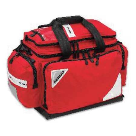 Ferno Professional Trauma Bag, Cordura, Foam, 22" L, 12 in W, Red 819787