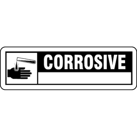 Harris Industries Label, 2-7/8 In. W, 7/8 In. H, PK500, LB132298 LB132298