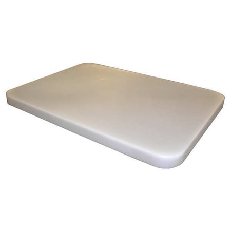 Zoro Select Cube Truck Lid, White, Fits 10 cu. ft. PBL-8 WHITE