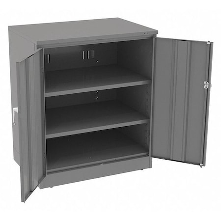 Tennsco 22 ga. ga. Carbon Steel Storage Cabinet, 36 in W, 42 in H ...