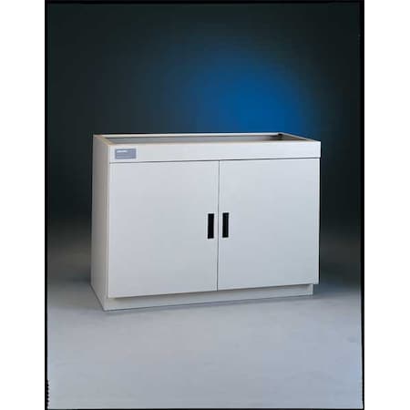 LABCONCO Solvent Storage Cabinet, 35-1/2"H, 48"W, Self Close, White, 800 lb. Load Capacity 9903000