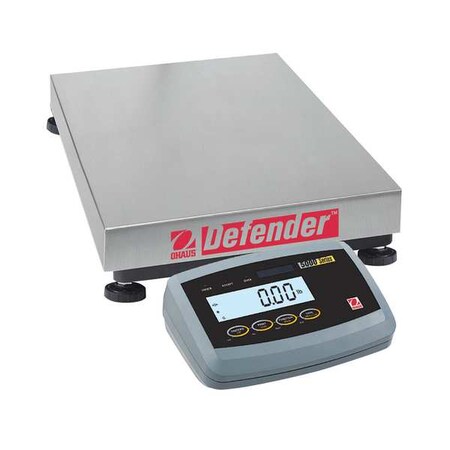 Ohaus Digital Platform Bench Scale with Remote Indicator 30 lb./15kg Capacity D51P15HR5
