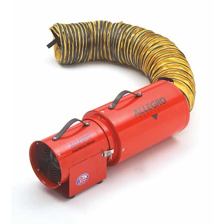 Allegro Industries Conf. Sp Fan, Axial, 15 ft. Duct 9534-15