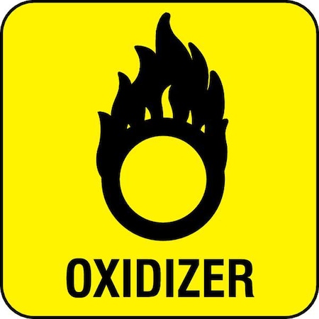 Harris Industries Label, 7/8 In. H, 7/8 In. W, PK500, LB132337 LB132337