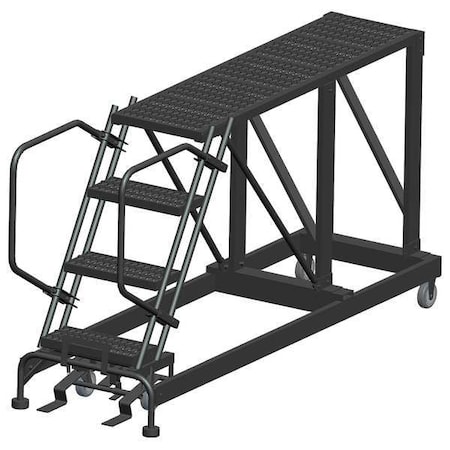 Ballymore Roll Work Platform, Steel, Single, 40 In.H SNR4-2460
