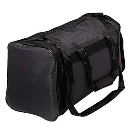Zoro Select Duffel Bag, Black, Polyester 8XE47