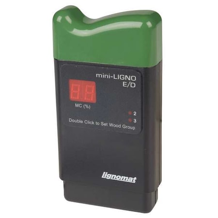 Lignomat Mini Moist Meter w Pin, 6 to 45 per, Digtl ED-0