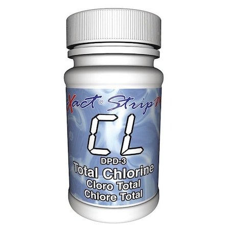 Industrial Test Systems Test Strip, Micro 7 W Total Clear Reagent 486638