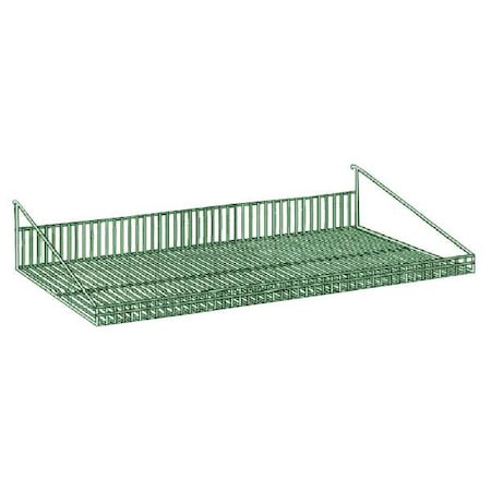 Metro Grid Shelf, Steel, Green, 35-1/4x18x7-3/4 GS1836K3