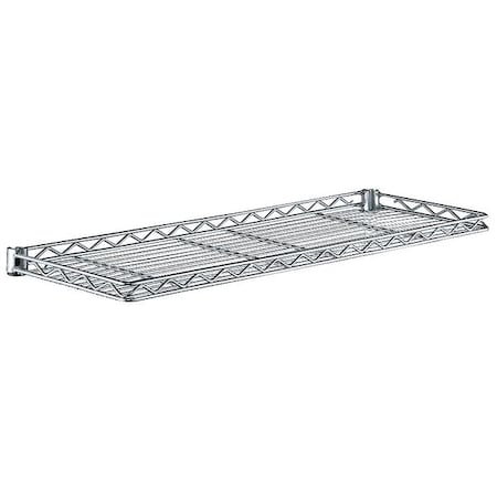 Metro Cantilever Shelf, 12"D x 30"W x 1-1/4"H, Chrome 1230CSNC