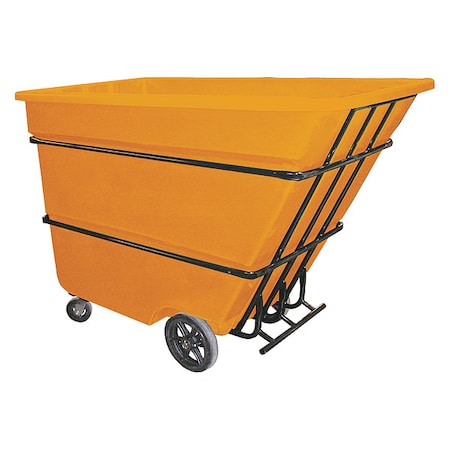Zoro Select Tilt Truck, Heavy-Duty, 1-3/4 cu yd, Orange 1.7CU-HD ORANGE