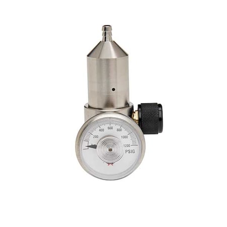 Zoro Select Gas Regulator, 0.5Lpm 517