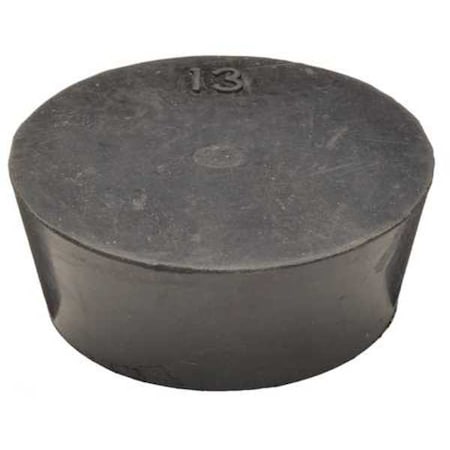 Zoro Select Stopper, 25mm, Black, PK4 RST13-S