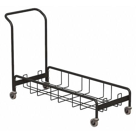 Continental Commercial Products Container Trolley, Black, Powder Coated Steel 8320-4