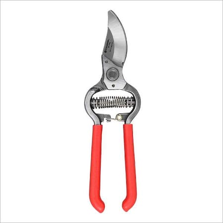 Corona Tools Pruner, Bypass Blade, 1 in Cut Cap, Forged Steel Alloy 2-1/2 in L Blade, Vinyl Coated Steel Handle BP 3180D