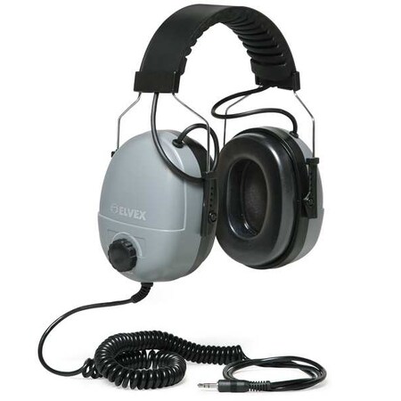 Delta Plus Over-the-Head Headset, 25 dB, Plug-In, Gray COM-611 | Zoro