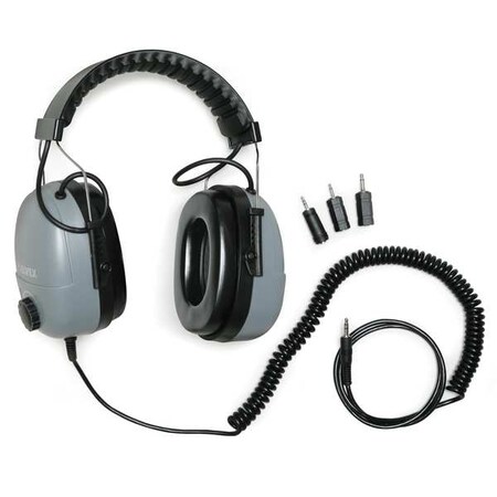 Delta Plus Over-the-Head Headset, 25 dB, Plug-In, Gray COM-611 | Zoro