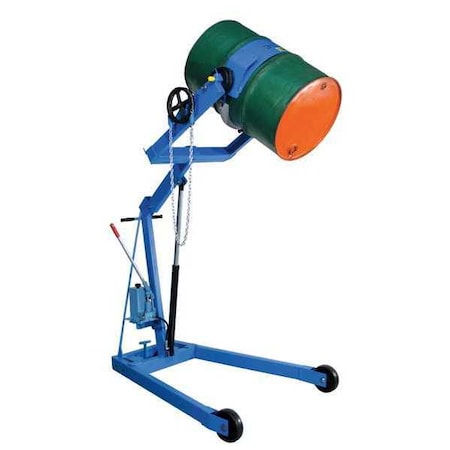 Morse Drum Dumper, 55 gal., 800 lb.Manual Tilt 400A-96