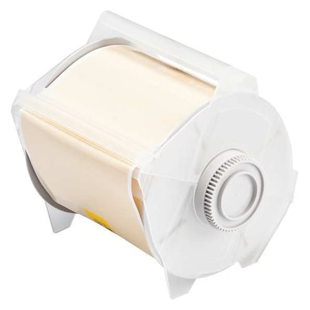 Brady Label Tape Cartridge, Tan, Labels/Roll: Continuous 76602