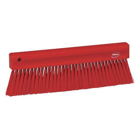Remco 13" Red Bench Brush, Polyester 45824