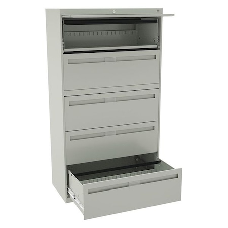 Tennsco Lpl3660l50 Lght Grey 829 47 36 W Laterial File Cabinet Light Gray Zoro Com